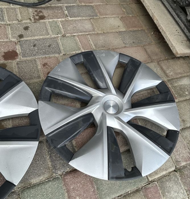 Комплект ковпаків Tesla model y, 3, оригінал, 5 шт.