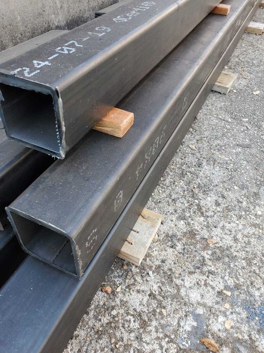 Tubo ferro quadrado 90x90x4 e 90x90x3