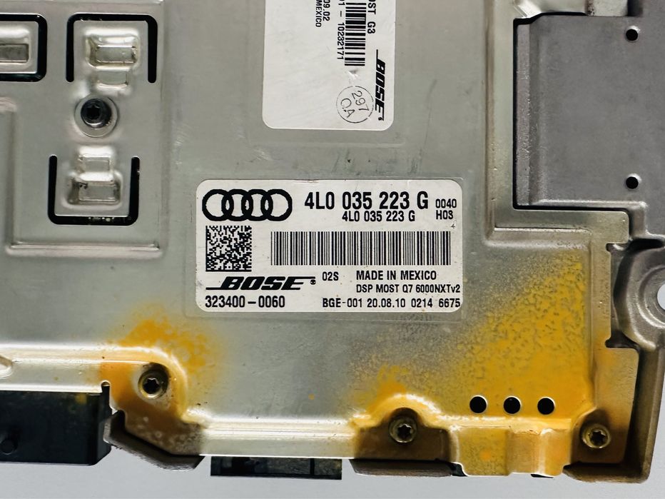 Підсилювач Звуку Bose Audi Q7 4L Ауді Шрот Запчастини Розборка