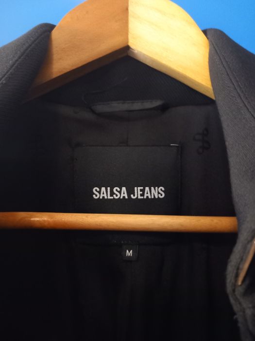 Salsa Jeans 21006864 Casaco Sobretudo Preto