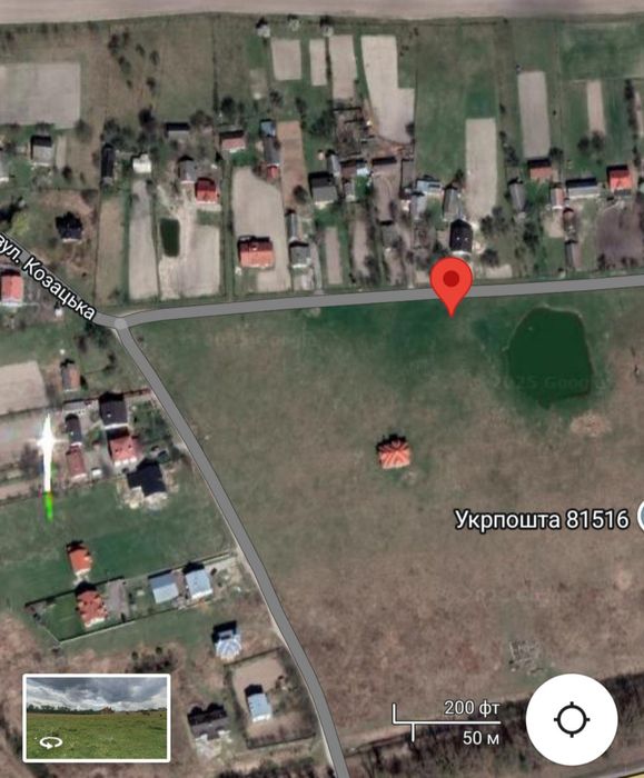 Продаж земельної ділянки під забудову 10км.до Львова