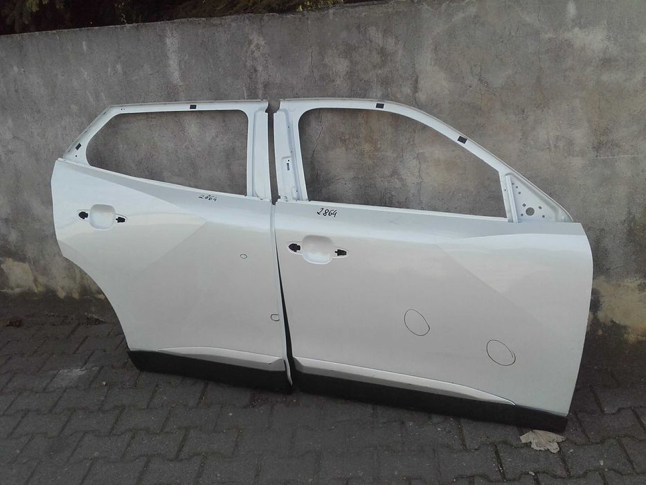 Drzwi prawa strona Peugeot 2008 nowy model biała perła nr2864