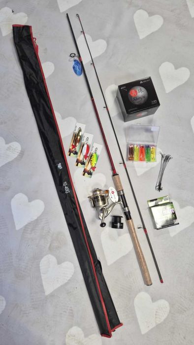 NOWY zestaw szczupakowy 240 cm ZA 150 zl