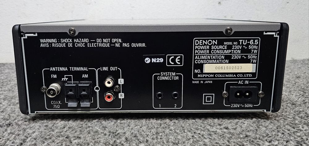 Tuner stereo Denon TU-6.5