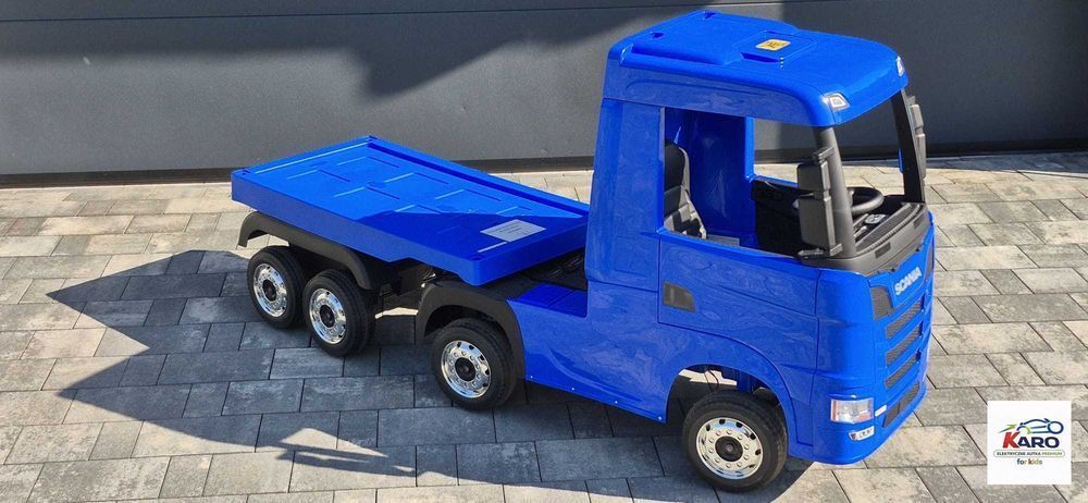 Auto Na Akumulator Scania 500R 4x4 TIR Ciężarówka dla Dzieci Pojazd LED