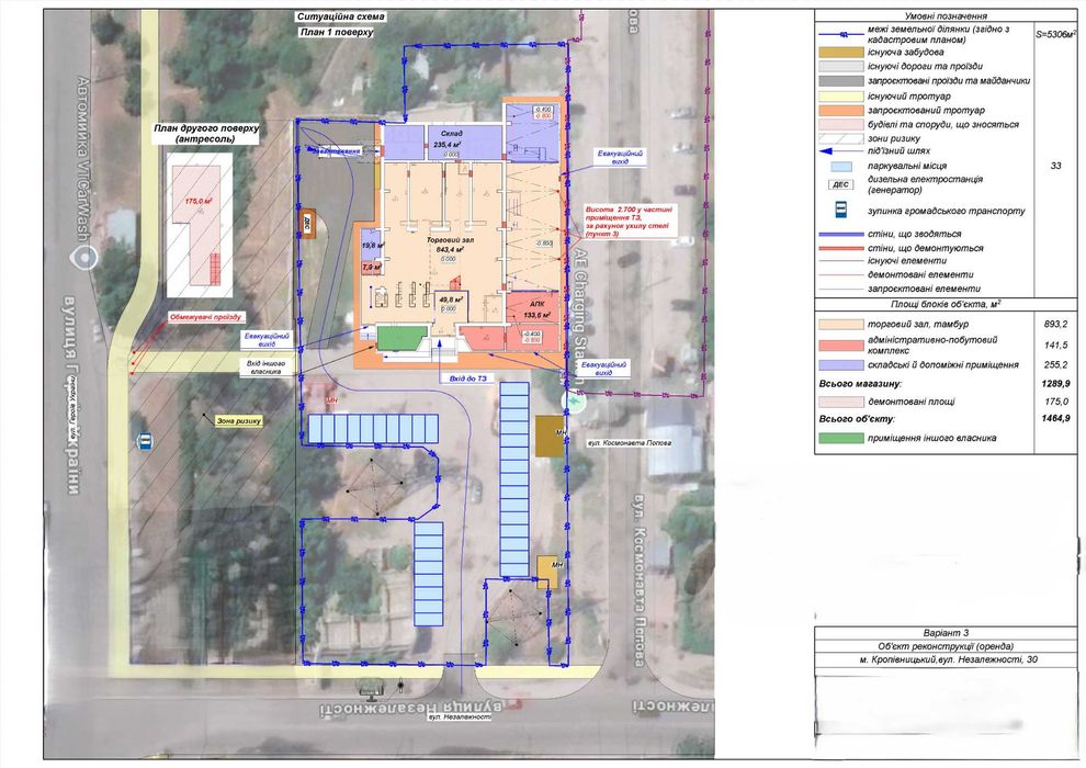 Аренда магазина супермаркет 1320 м2