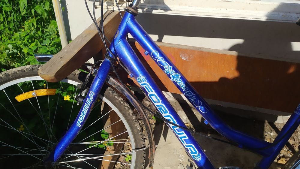 Велосипед на полном ходу