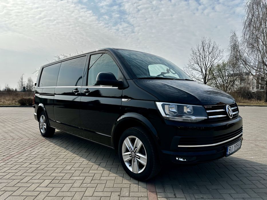 VW TRANSPORTER LONG 2.0TDI - bogata wersja wyposażenia, 2 komplety kół