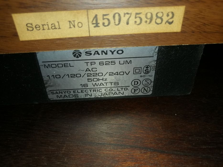 Sanyo TP 626 ST-28D