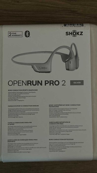 Навушники Shokz Openrun Pro2 SILVER Нові
