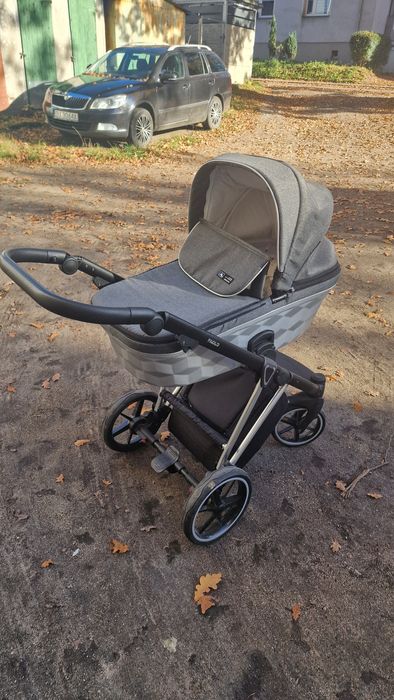 Wózek 2w1 spacerowy z gondolą PAOLO STAR 3 ADAMEX