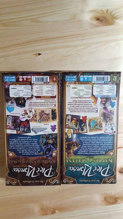 2 dodatki do gry planszowej Pięć Klanów Dżiny Nagali - w folii