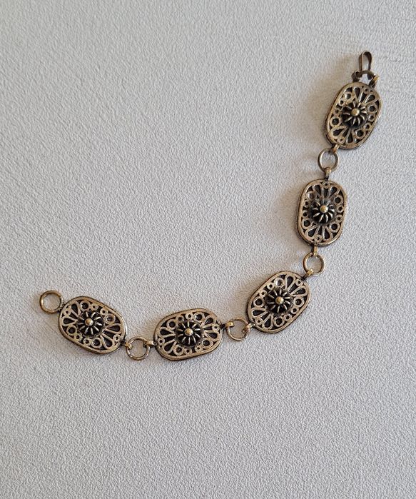 posrebrzana bransoletka