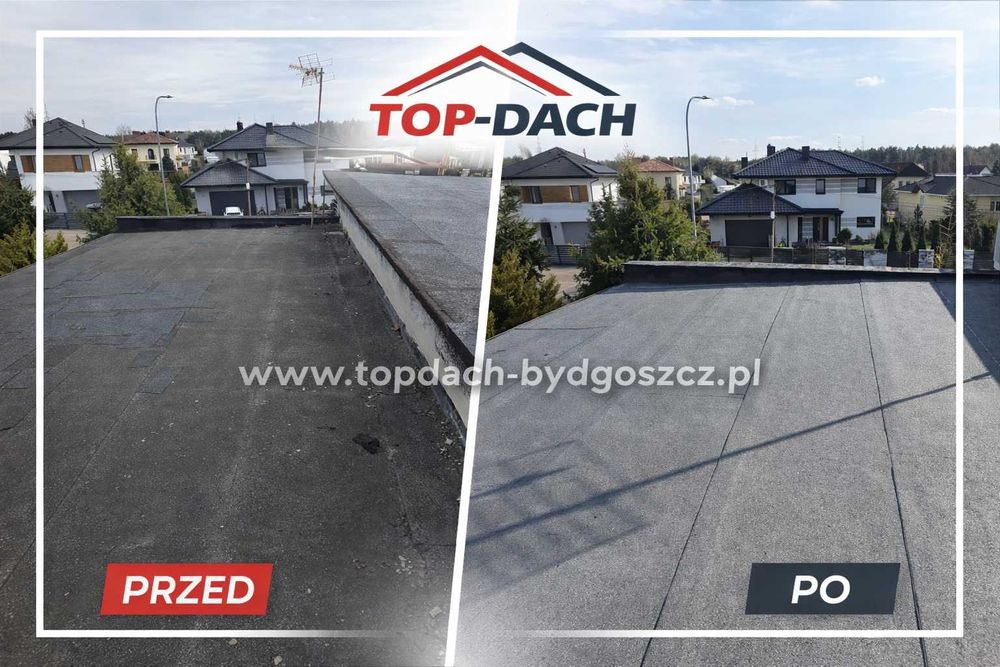 Naprawa Dachu Uszczelnianie Przecieki Kominy | TOP 4 FIRMA Kuj-Pom