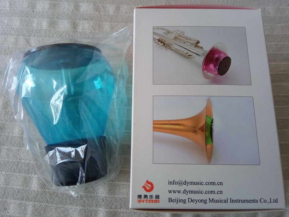 Surdina para trombone - nova sem uso