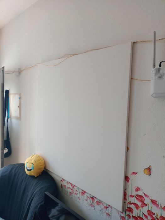 Vendo projetor led funcionar com sistema dele normal com tela