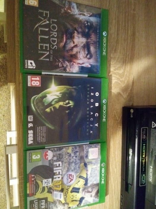 Gry xbox one 3 szt