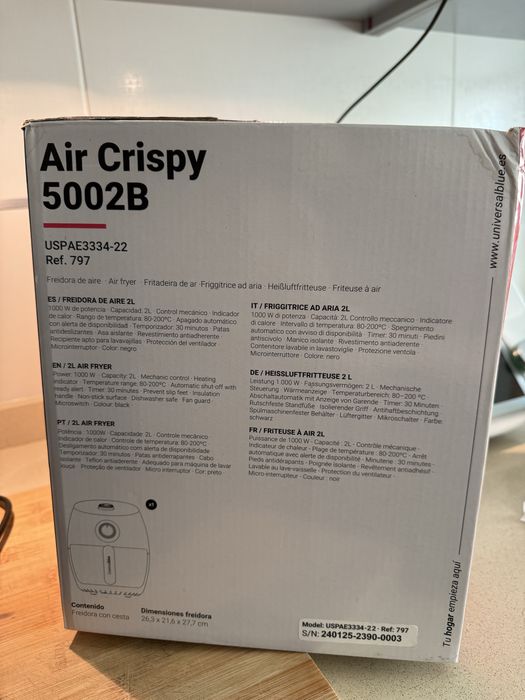 Air Fryer Crispy 5002B