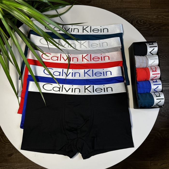 Чоловічі боксери Calvin Klein silver