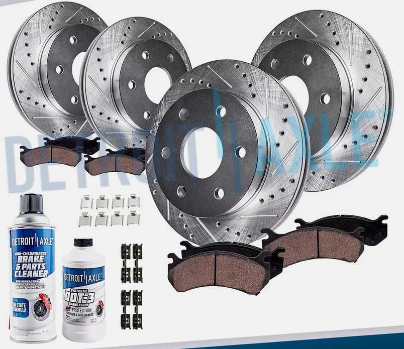 2005-10 Ford Mustang V8 4.6L Tarcze Hamulcowe  przód tył wzmacniane