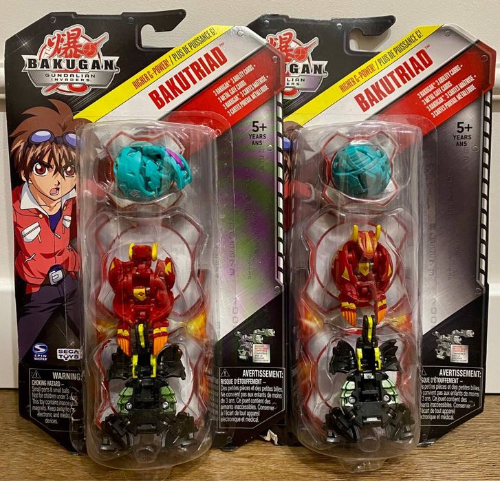 Набір Бакуган Bakugan 3в1 Bakutriad з картами в асортимнті