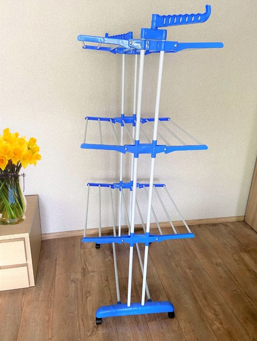 Сушилка для вещей / Большая сушка для белья Универсальная на балкон