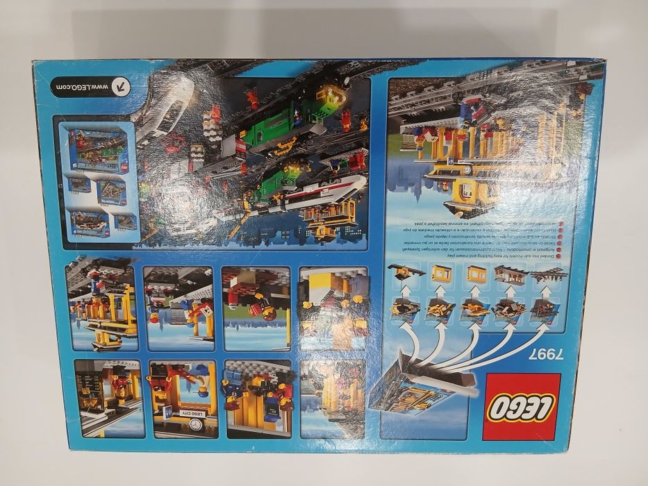 Nieotwarte Lego City 7997 Stacja Kolejowa