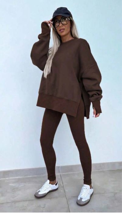 Класний набір лосини з кофтою двійка