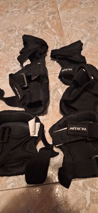 Conjunto de proteção Mãos, Joelhos e Cotovelos
