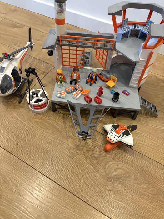 Playmobil straż przybrzeżna helikopter ratunkowy