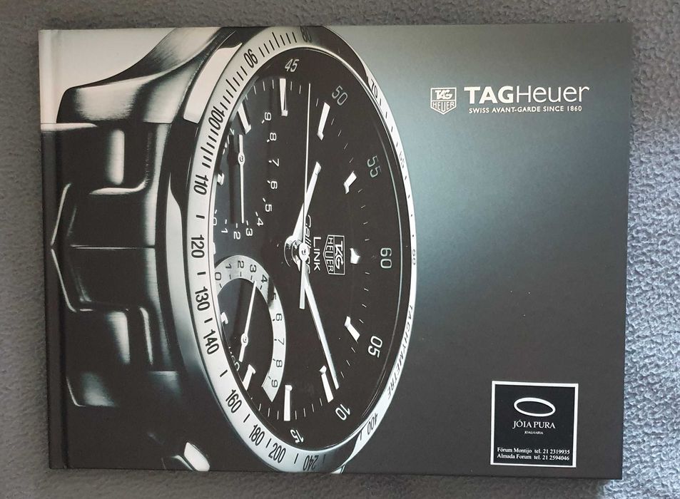 TAG HEUER - Catálogo / Livro Oficial de relógios - 2008