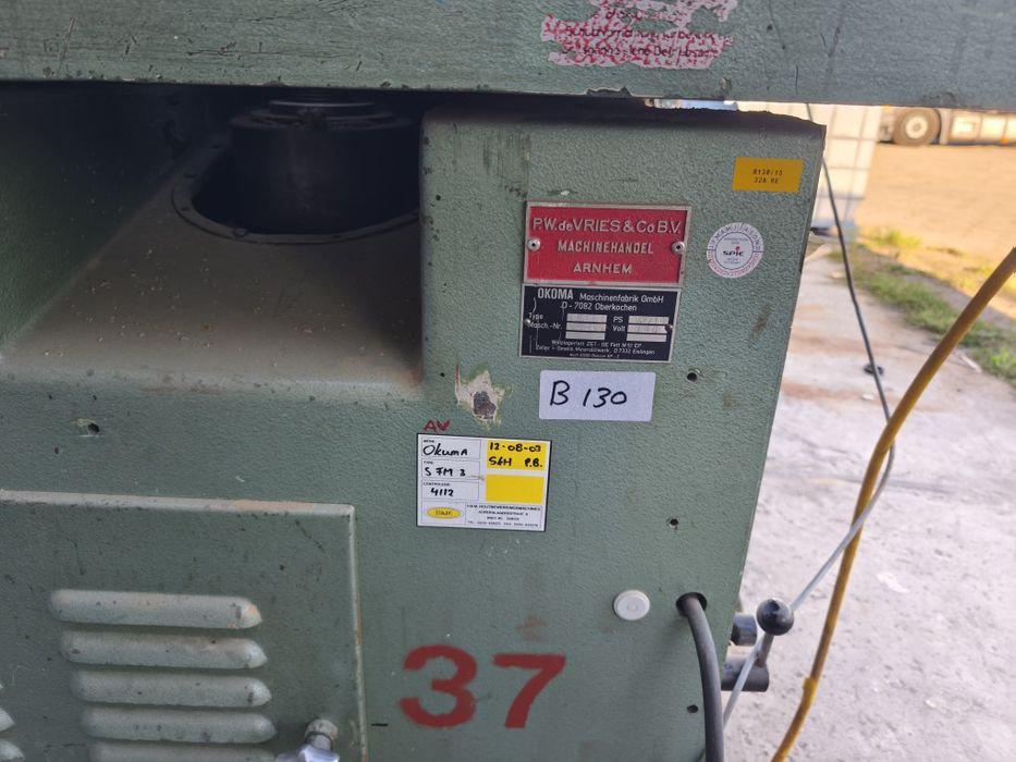 Frezarka dolnowrzecionowa Okuma sm3