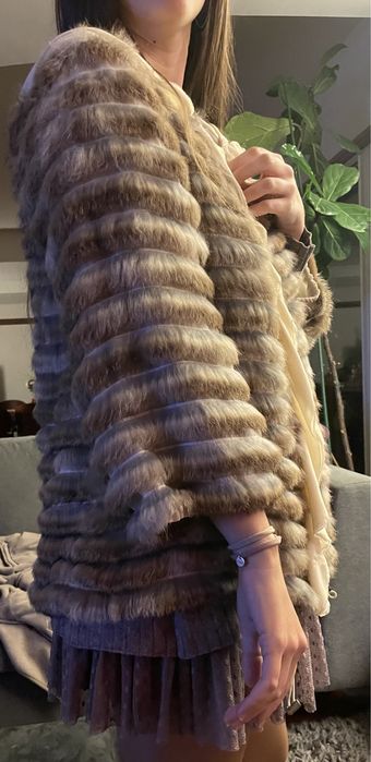 Casaco pelo coelho purificacao garcia