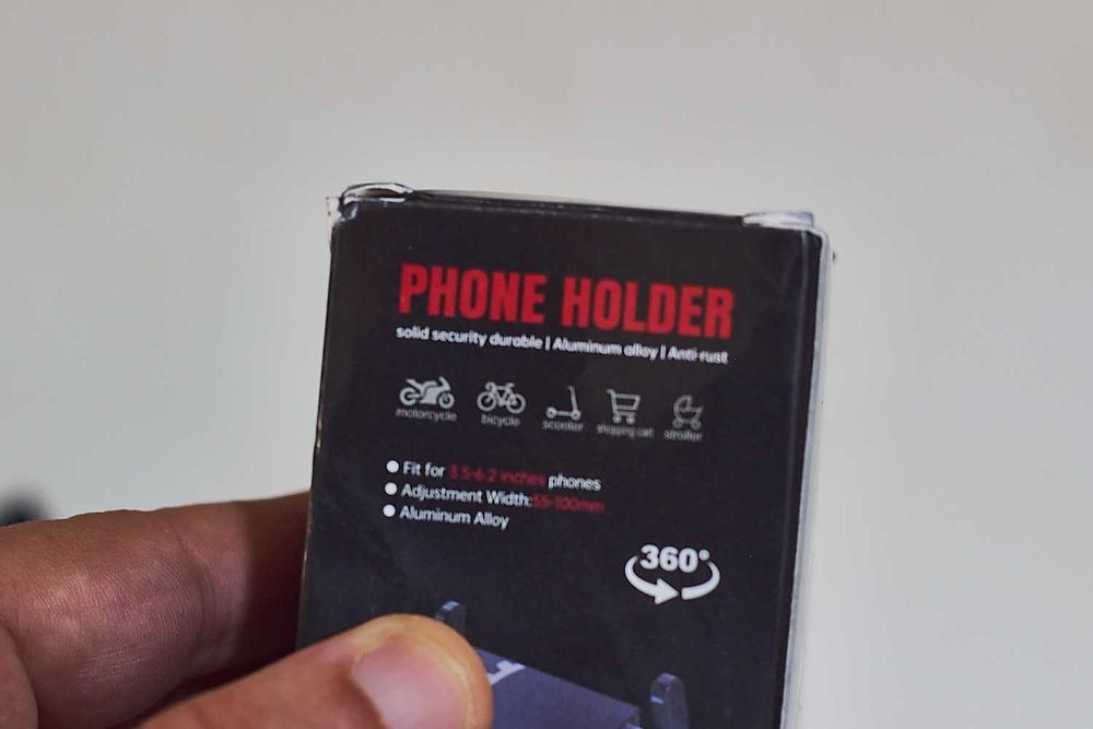 Suporte de telemovel para bicicleta