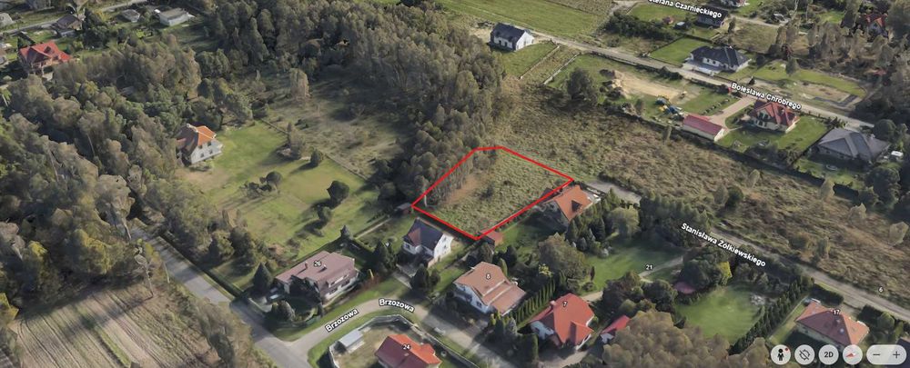 Działka budowlana 1655 m²  Narożna   Warunki zabudowy   Bukowiec Dolny