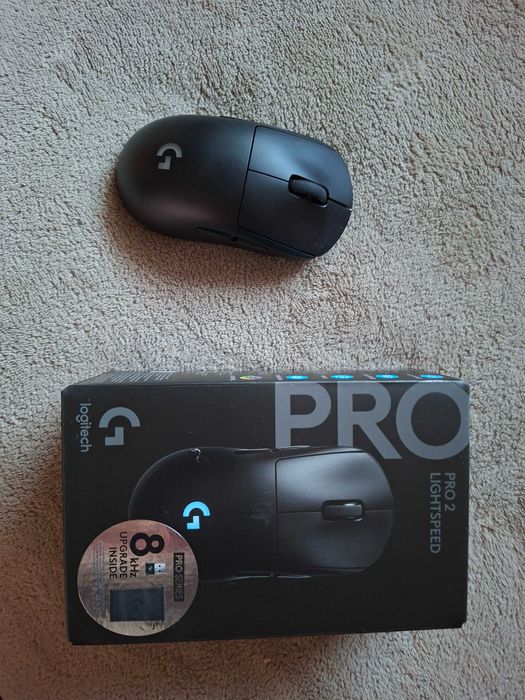 myszka Logitech G Pro 2 Lightspeed + Nanoodbiornik z grudnia 2025