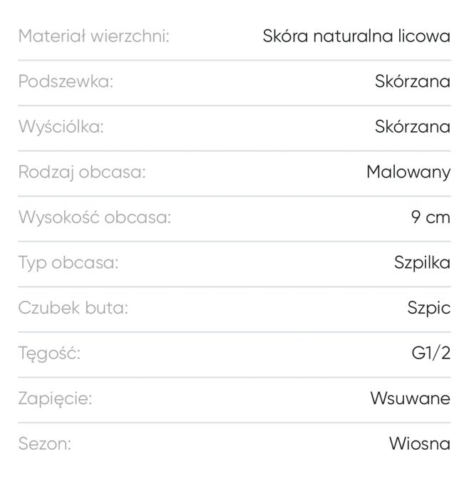 Beżowe czółenka bioeco by arka