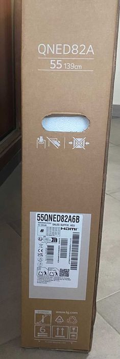 Smart TV LG 55" QNED UHD 4K 55QNED82A6B (2025) (novo)