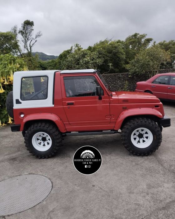 Kit abas universais +12cm SUZUKI SAMURAI