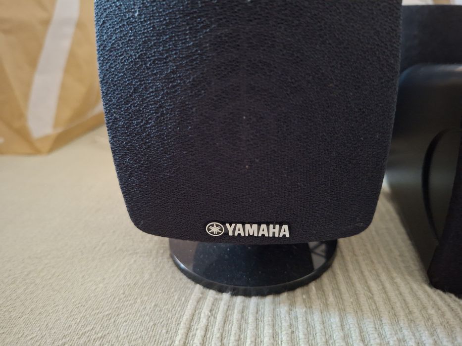 Subwoofer e sistema cinema em casa