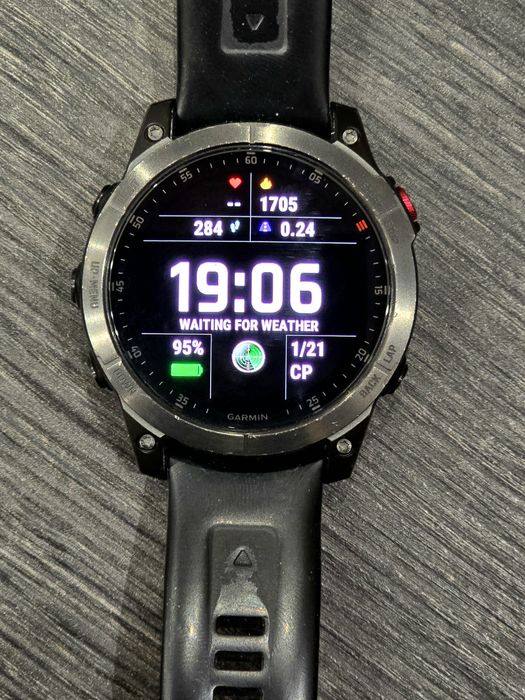 Годинник Garmin Epix Gen2, тактичний спортивний смарт годинник гармін