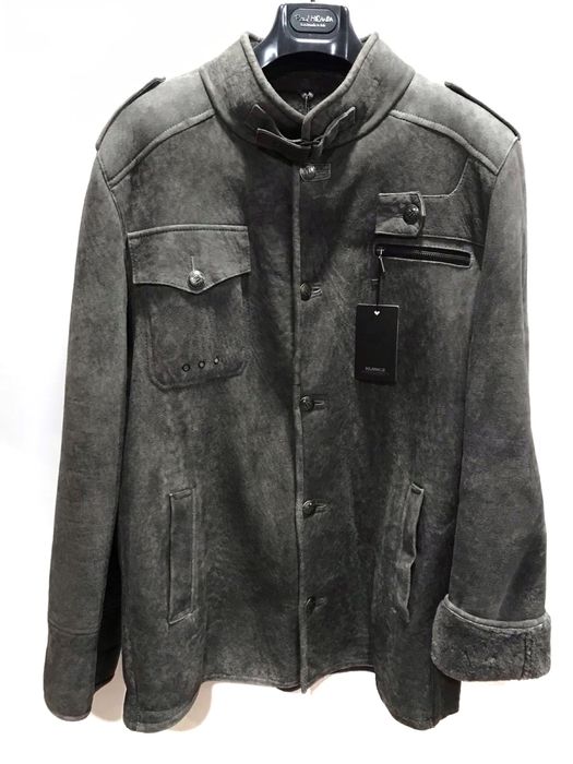 Чоловіча натуральна дублянка з овчини Kubicz. Розмір - 56