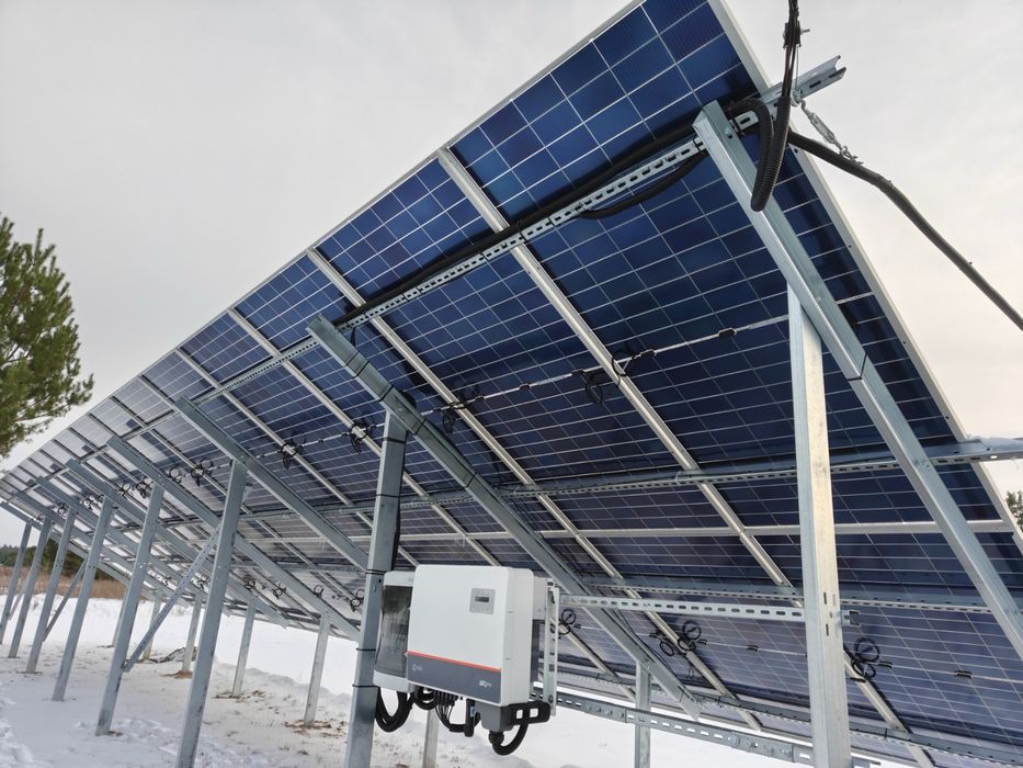 Встановлення сонячних панелей Сонячні батареї солнечных панелей монтаж