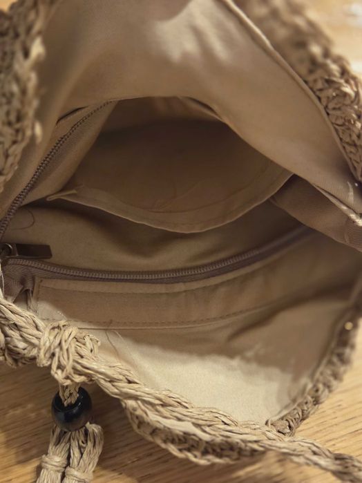 Torebka boho ręcznie wyplatana