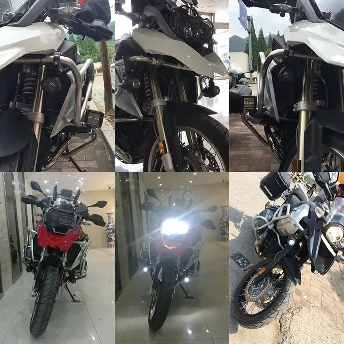 Faróis auxiliares BMW GS