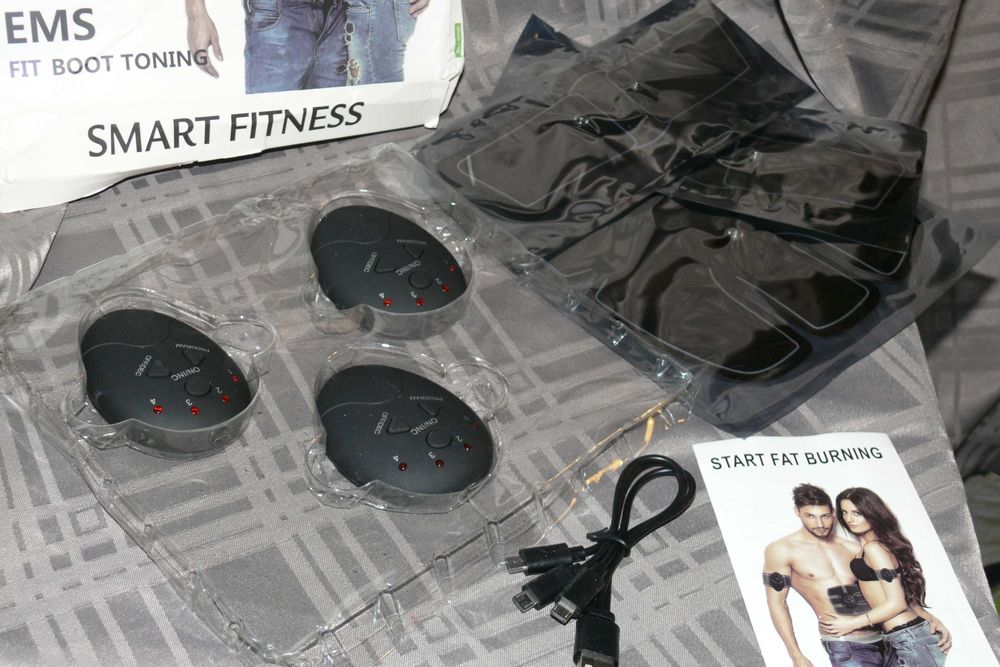 Estimulador Abdominal Muscular Elétrico  EMS Beauty Body