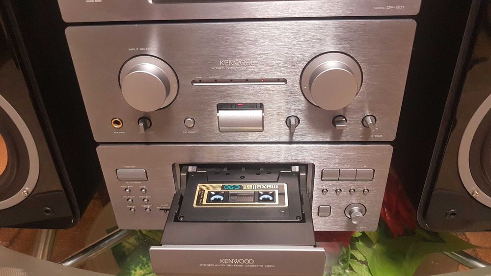 Миди система Kenwood HD-600 Hi-Fi stereo made in Singapore