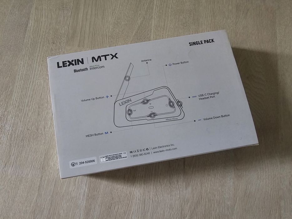 interkom LEXIN MTX bluetooth mesh sena cardo