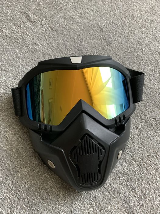 Очки маска для страйкбола пейнтбола тактическая вело мото маска