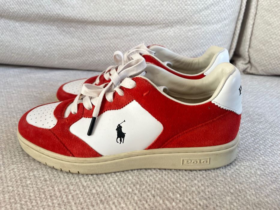 buty sportowe damskie sneakersy Polo Ralph Lauren 39 adidasy skóra